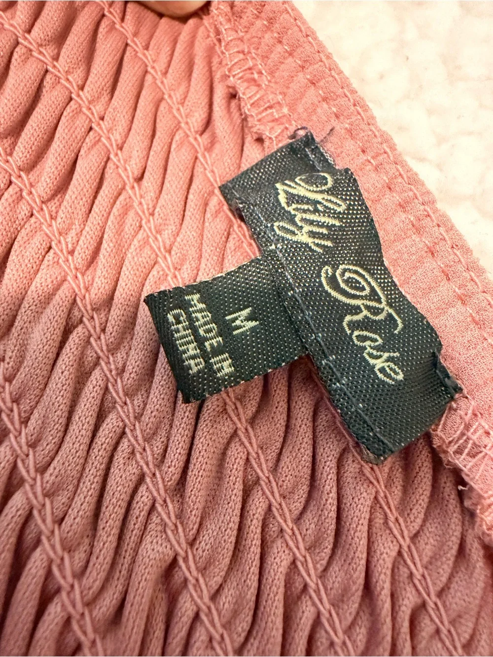 Lily Rose Blush Pink Spaghetti Strap Dress
